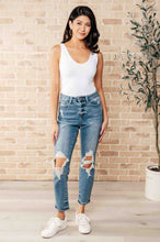 Load image into Gallery viewer, Frankie High Waist Distressed Boyfriend Jeans
