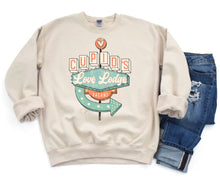 Load image into Gallery viewer, Cupid's Love Lodge Valentine Sweatshirt
