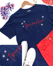 Load image into Gallery viewer, PREORDER: Embroidered Firecracker Tee
