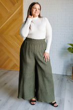 Load image into Gallery viewer, Harmony High Rise Wide Pants in Olive
