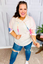 Load image into Gallery viewer, Easy Living Multicolor Stripe French Terry Pullover Hoodie
