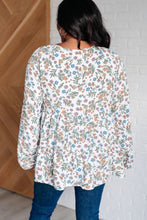 Load image into Gallery viewer, I Think I Can V-Neck Floral Top
