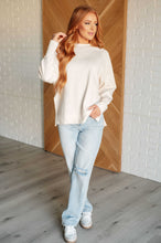Load image into Gallery viewer, It's The Little Things Relaxed Scuba Pullover in Beige
