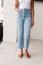 Load image into Gallery viewer, PREORDER: Patch Pocket Wide Leg Jeans in Four Colors
