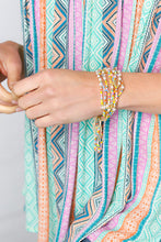 Load image into Gallery viewer, Multicolor Beaded Adjustable Rope Bracelet
