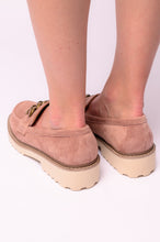 Load image into Gallery viewer, Literally Loafers in Blush Faux Suede
