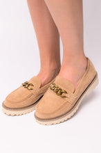 Load image into Gallery viewer, Literally Loafers in Camel Faux Suede
