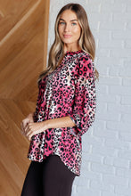 Load image into Gallery viewer, Lizzy Top in Mauve and Taupe Animal Print
