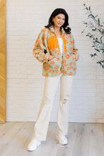 Load image into Gallery viewer, Love It Don't Leave It Floral Fleece Jacket
