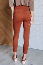 Load image into Gallery viewer, Magic Ankle Crop Skinny Pants in Rust
