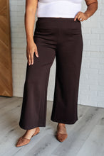 Load image into Gallery viewer, Magic Wide Leg Crop Pants in Chocolate
