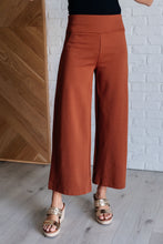 Load image into Gallery viewer, Magic Wide Leg Crop Pants in Rust
