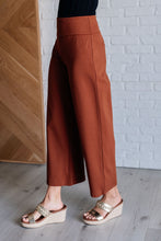 Load image into Gallery viewer, Magic Wide Leg Crop Pants in Rust
