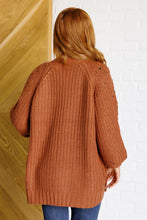 Load image into Gallery viewer, Maybe Monday Cardigan in Chestnut
