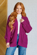 Load image into Gallery viewer, Maybe Monday Cardigan in Berry
