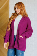 Load image into Gallery viewer, Maybe Monday Cardigan in Berry
