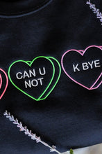 Load image into Gallery viewer, Snarky Valentine Embroidered Sweatshirt
