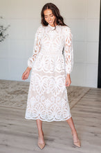 Load image into Gallery viewer, Overarching Calmness Mock Neck Lace Dress
