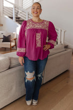 Load image into Gallery viewer, Rodeo Queen Embroidered Blouse
