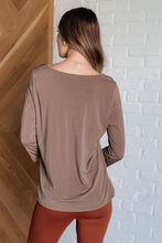 Load image into Gallery viewer, Signature Classic Round Neck Top in Mocha
