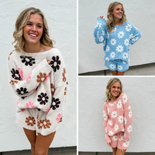 Load image into Gallery viewer, PREORDER: Daisy Cloud Lounge Sets in Three Colors
