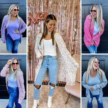Load image into Gallery viewer, PREORDER: Spring Miley Dot Cardigans in Five Colors
