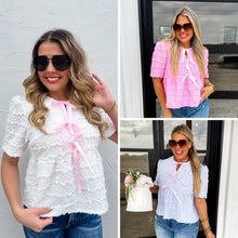 Load image into Gallery viewer, PREORDER: Gracie Bow Front Top in Three Colors
