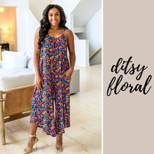 Load image into Gallery viewer, PREORDER: Relaxed Fit Jumpsuit in Assorted Prints
