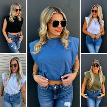 Load image into Gallery viewer, PREORDER: Stevie Cap Sleeve Top in Five Colors
