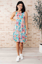 Load image into Gallery viewer, Summer Garden Sleeveless Swing Dress
