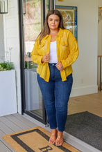 Load image into Gallery viewer, Sweeter Than Nectar Lace Button Down in Honey
