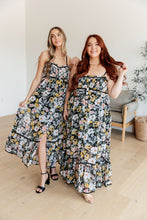 Load image into Gallery viewer, Up From the Ashes Floral Maxi Dress
