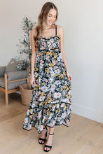 Load image into Gallery viewer, Up From the Ashes Floral Maxi Dress
