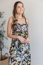 Load image into Gallery viewer, Up From the Ashes Floral Maxi Dress
