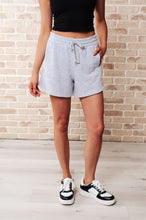 Load image into Gallery viewer, We&#39;re Only Getting Better Drawstring Shorts in Grey
