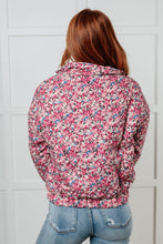 Load image into Gallery viewer, Wish Me Well Floral Printed Puffer Jacket in Cream Multi
