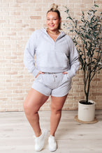 Load image into Gallery viewer, We&#39;re Only Getting Better Drawstring Shorts in Grey
