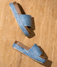 Load image into Gallery viewer, Anna Sandals in Blue
