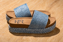 Load image into Gallery viewer, Anna Sandals in Blue
