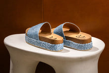 Load image into Gallery viewer, Anna Sandals in Blue
