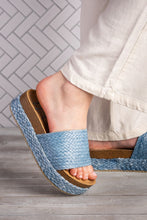 Load image into Gallery viewer, Anna Sandals in Blue
