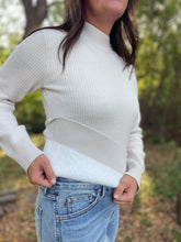 Load image into Gallery viewer, PREORDER: Cuddle Up Fleece Lined Sweater in Beige
