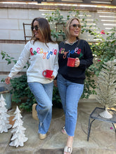 Load image into Gallery viewer, PREORDER: Holly Jolly Tinsel Sweater in Two Colors
