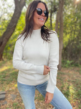 Load image into Gallery viewer, PREORDER: Cuddle Up Fleece Lined Sweater in Beige

