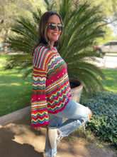 Load image into Gallery viewer, PREORDER: Abilene Crochet Sweater
