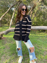 Load image into Gallery viewer, PREORDER: Brooks Striped Cardigan
