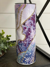 Load image into Gallery viewer, PREORDER: Ocean Geode Skinny Tumbler
