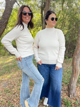 Load image into Gallery viewer, PREORDER: Cuddle Up Fleece Lined Sweater in Beige
