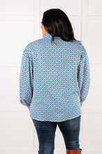 Load image into Gallery viewer, Skies Above Patterned Button Up Shirt
