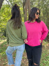 Load image into Gallery viewer, PREORDER: Magnolia Pocket Sweatshirt in Two Colors
